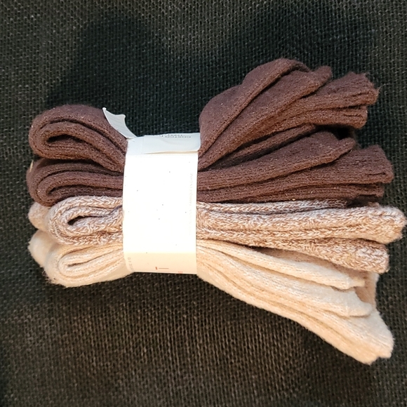 Esprit womens socks, foot size 4 to 10, 4 pack, 2 dark brown, 1 cream, … - Picture 2 of 4